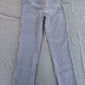 Calvin Klein Navy Pinstripe Chinos